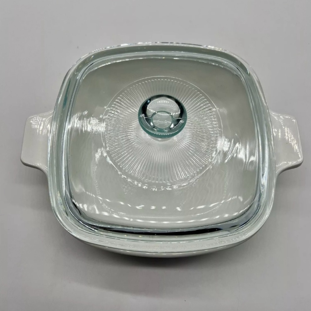 RARE 1 Quart Corning Ware P-1-B - Ribbed 37 Pyrex A 7C A Lid EXCELLENT CONDITION - Picture 4 of 15